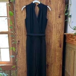 Banana Republic Black Sleeveless Jumpsuit
